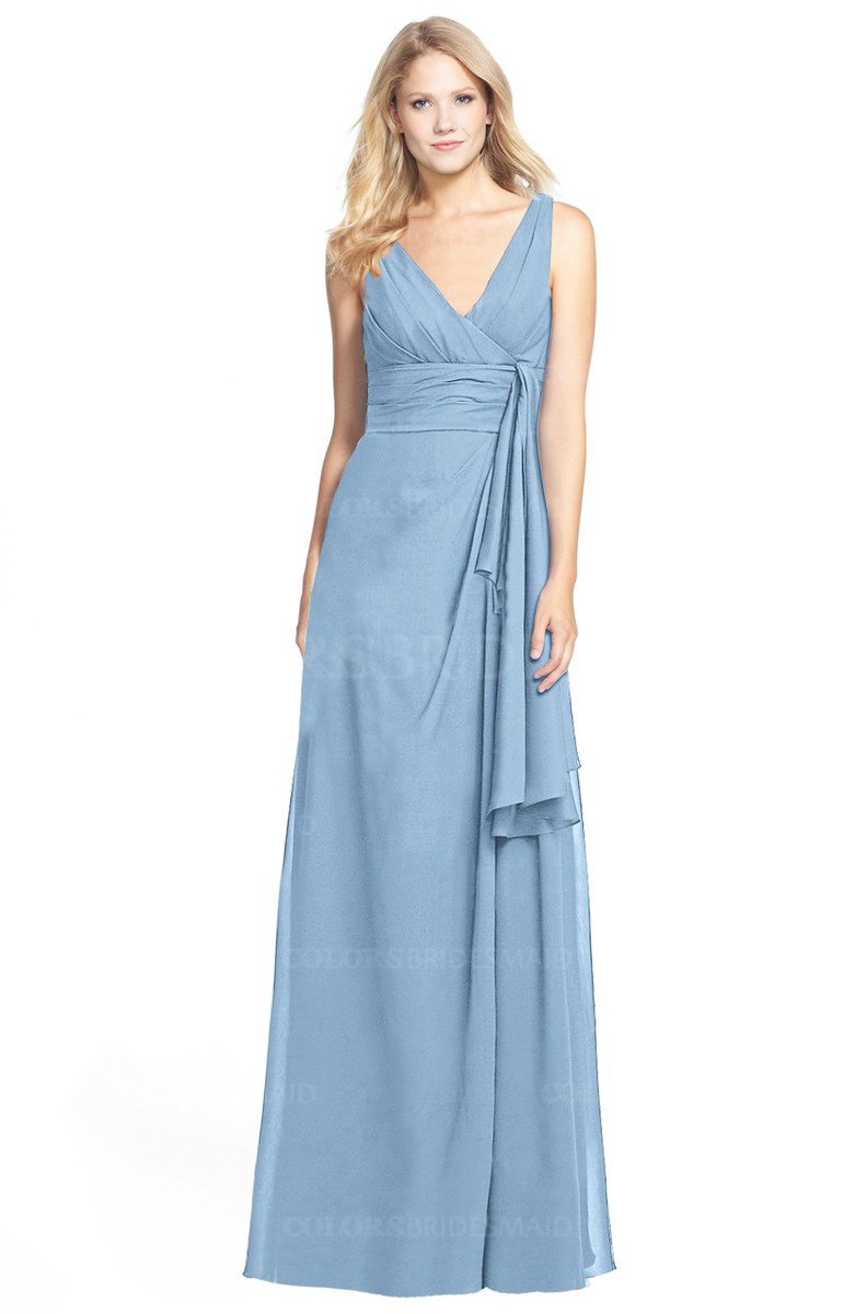 ColsBM Ashlyn Sky Blue Bridesmaid Dresses ColorsBridesmaid