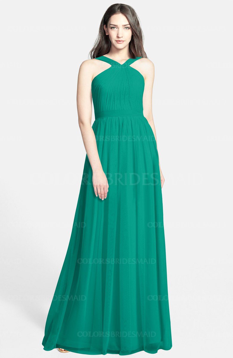 ColsBM Adele Viridian Green Bridesmaid Dresses ColorsBridesmaid