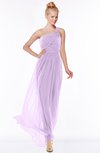 ColsBM Nina Lavendula Glamorous Fit-n-Flare One Shoulder Sleeveless Zip up Chiffon30 Bridesmaid Dresses