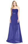 ColsBM Daleyza Purple Classic A-line Sweetheart Zip up Chiffon30 Floor Length Bridesmaid Dresses