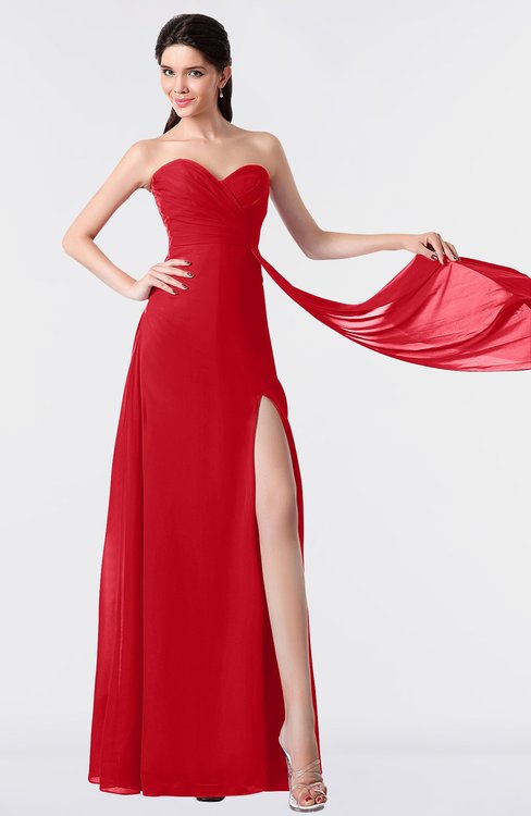 ColsBM Vivian Red Bridesmaid Dresses - ColorsBridesmaid
