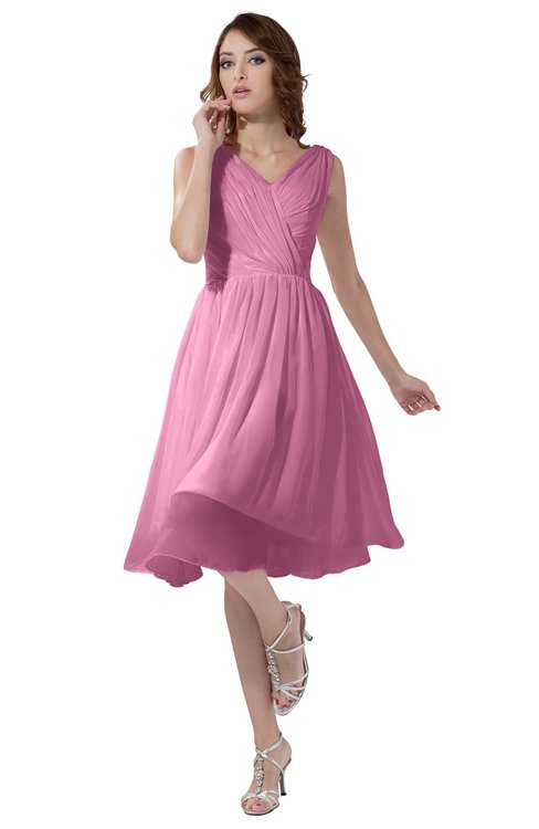ColsBM Alexis Pink Bridesmaid Dresses - ColorsBridesmaid