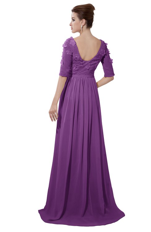 ColsBM Emily Dahlia Casual A-line Sabrina Elbow Length Sleeve Backless Beaded Bridesmaid Dresses