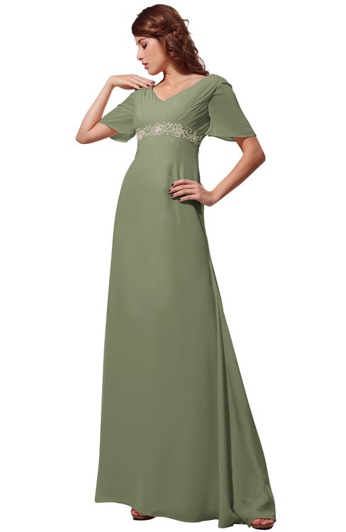 ColsBM Alaia Moss Green Bridesmaid Dresses - ColorsBridesmaid