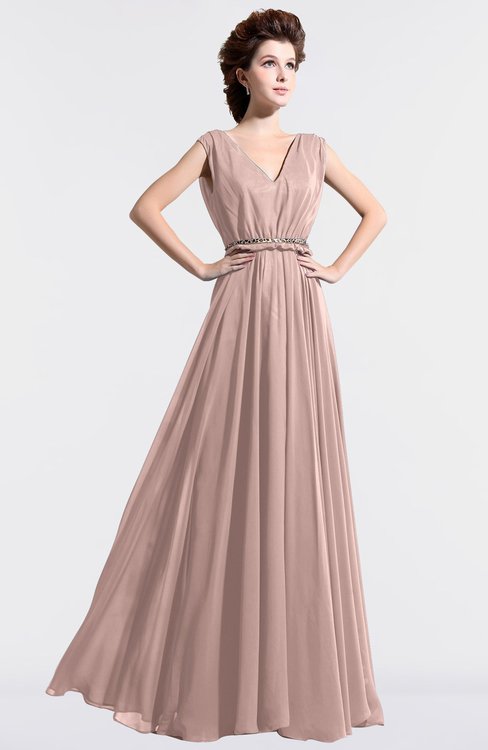 Dusty Rose Bridesmaid Dresses Casual \u0026 Dusty Rose Gowns - ColorsBridesmaid