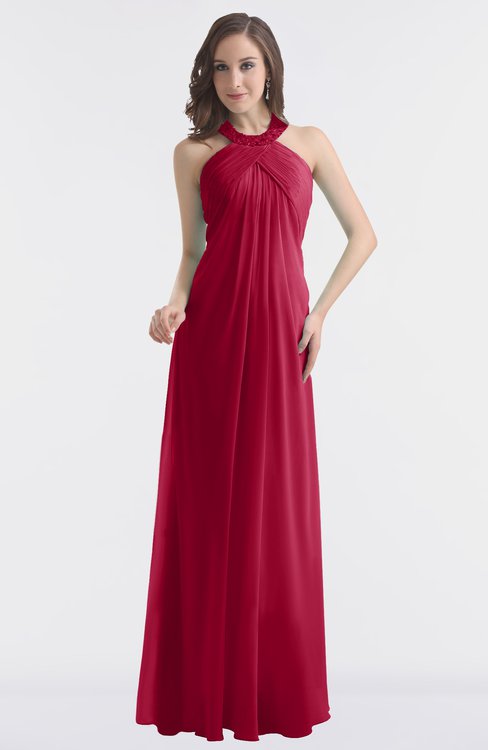 ColsBM Maeve Dark Red Bridesmaid Dresses - ColorsBridesmaid
