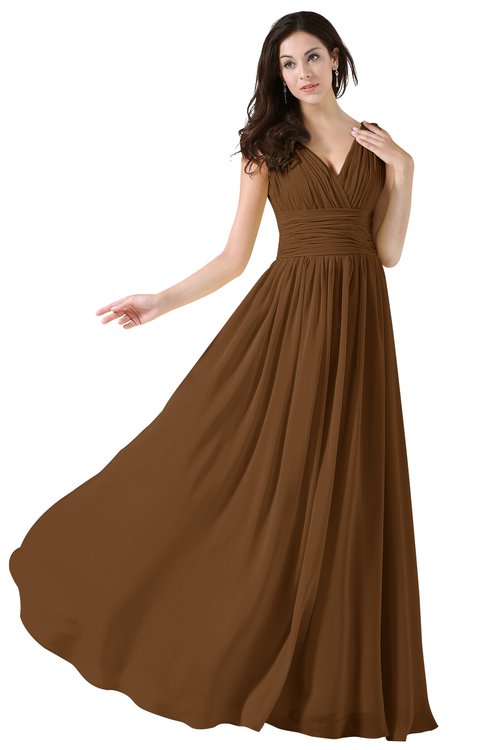 Bridesmaid Dresses Brown color 500+ ...