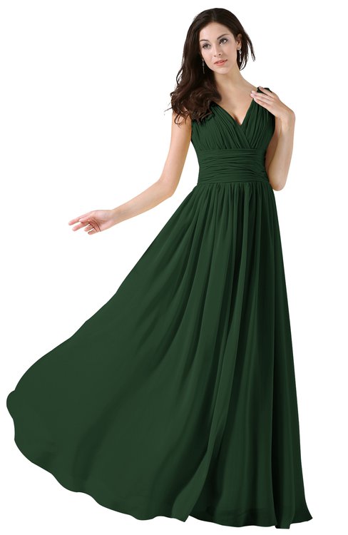 ColsBM Alana Hunter Green Bridesmaid Dresses - ColorsBridesmaid