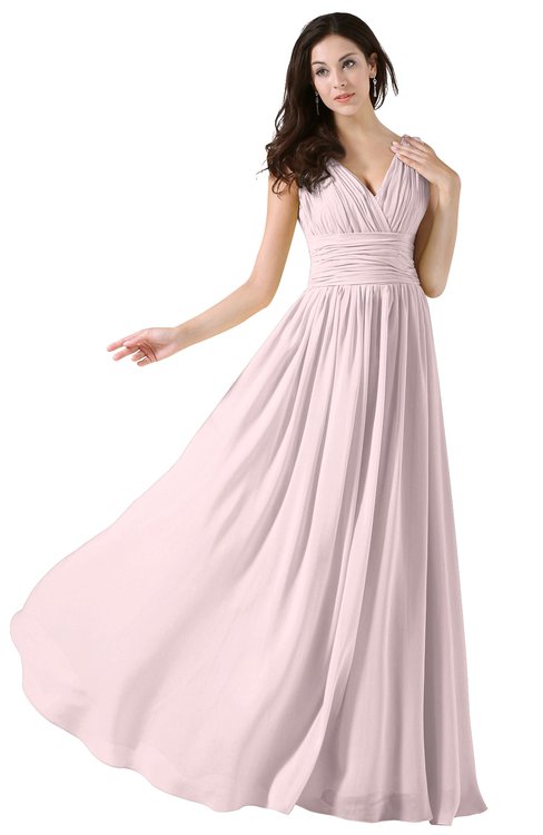 Bridesmaid Dresses Petal Pink color ...