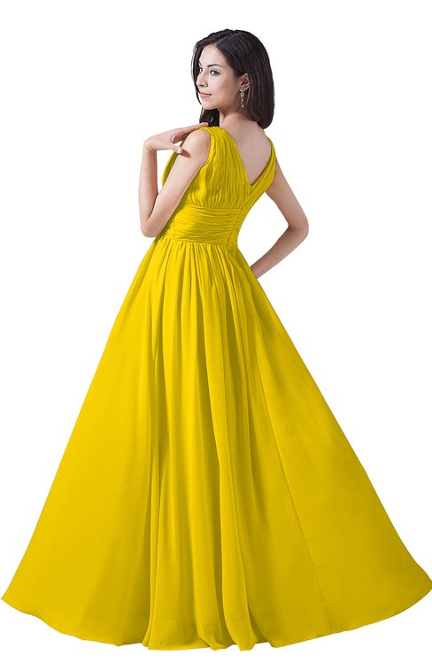 ColsBM Alana Yellow Bridesmaid Dresses - ColorsBridesmaid