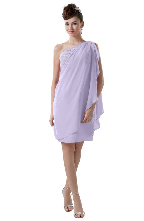 sachin and babi light blue dress Affordable Lavender Chiffon Bridesmaid Dress Short Formal Dress W/Flow –  DaisyFormals-Bridesmaid and Formal Dresses in 59+ Colors main image 1