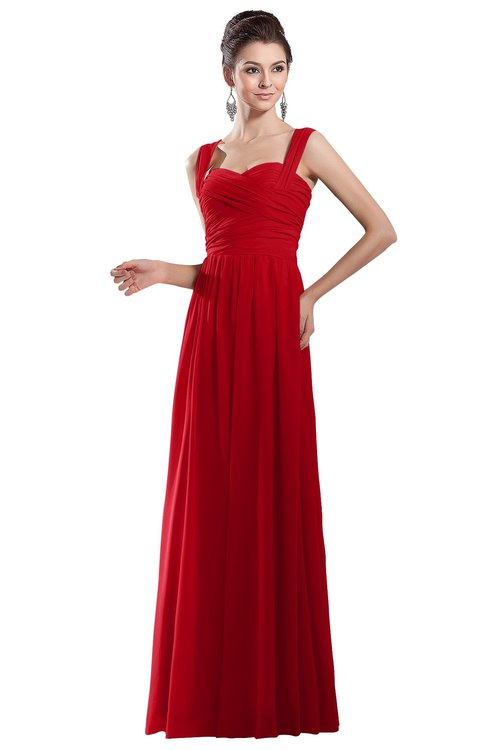 ColsBM Alena Red Bridesmaid Dresses - ColorsBridesmaid