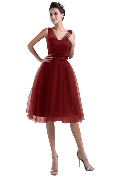 ColsBM Ashley Dark Red Bridesmaid Dresses - ColorsBridesmaid