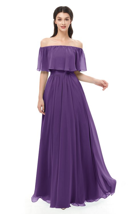 ColsBM Hana Dark Purple Bridesmaid Dresses - ColorsBridesmaid