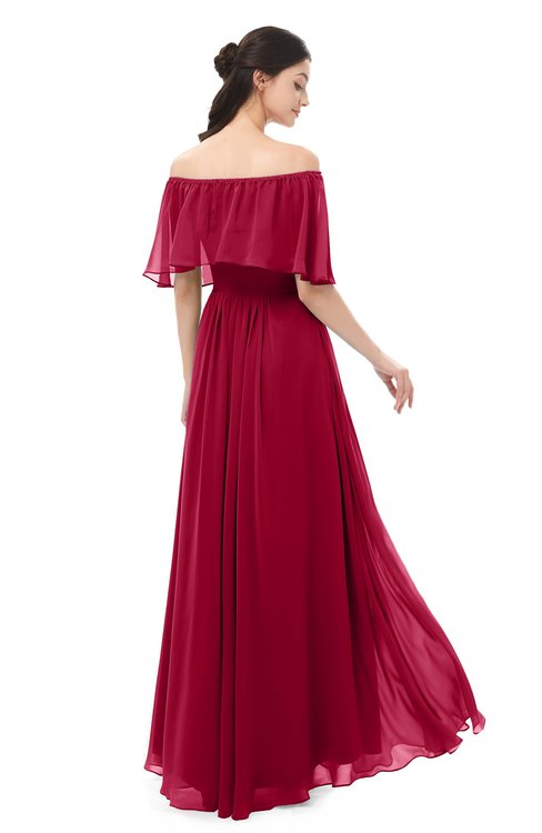 ColsBM Hana Dark Red Bridesmaid Dresses - ColorsBridesmaid