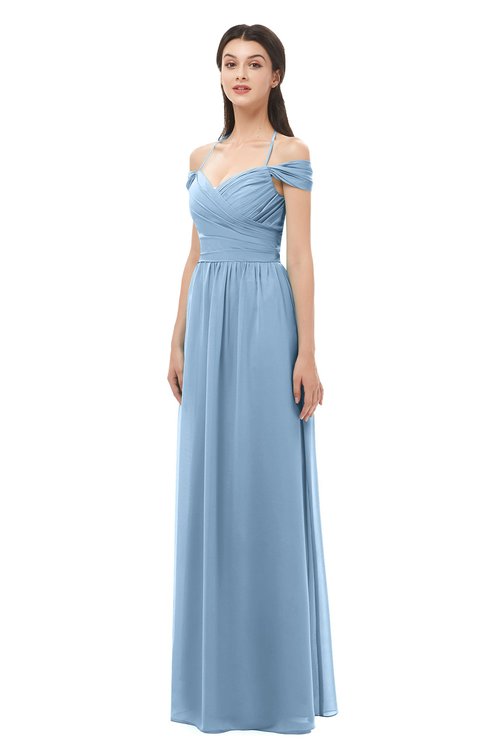 ColsBM Amirah Dusty Blue Bridesmaid Dresses - ColorsBridesmaid