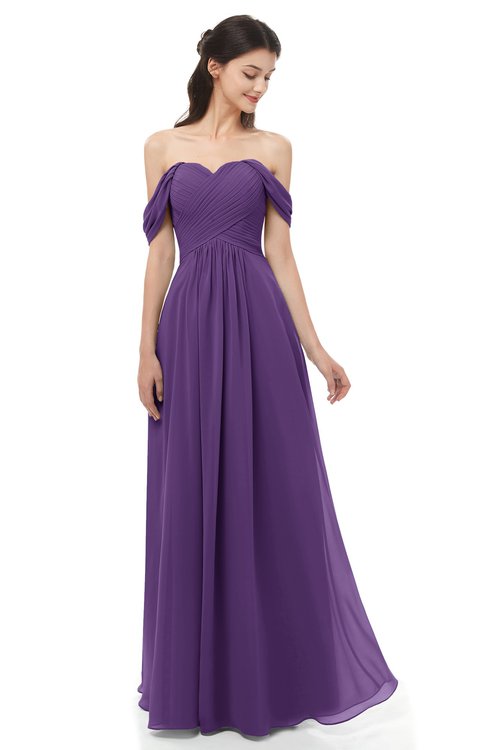 ColsBM Sylvia Dark Purple Bridesmaid Dresses - ColorsBridesmaid