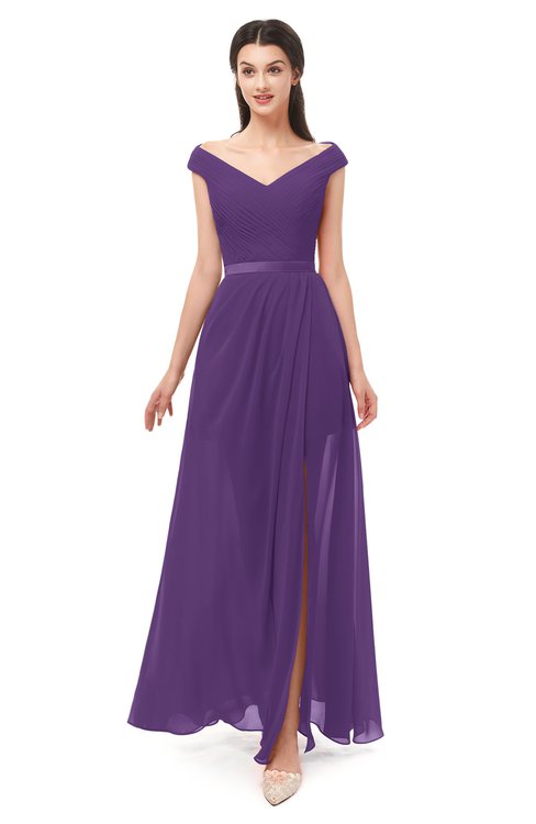 ColsBM Ariel Dark Purple Bridesmaid Dresses - ColorsBridesmaid