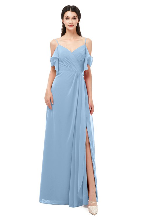 ColsBM Blair Dusty Blue Bridesmaid Dresses - ColorsBridesmaid