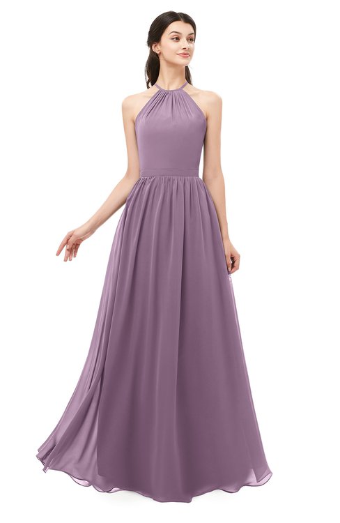 mauve color dress