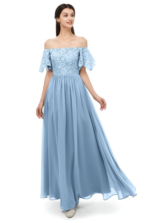 ColsBM Ingrid Dusty Blue Bridesmaid Dresses - ColorsBridesmaid