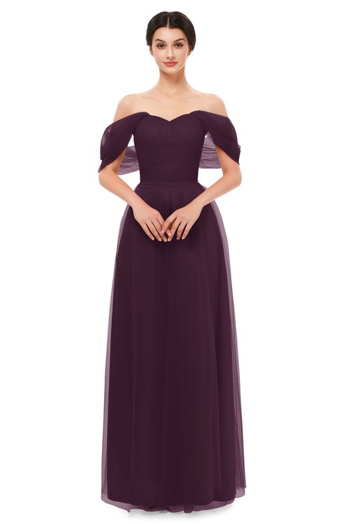 dipped hem bridesmaid dresses Tomika Ivory Jacquard Dipped Hem Wedding Gown main image 1