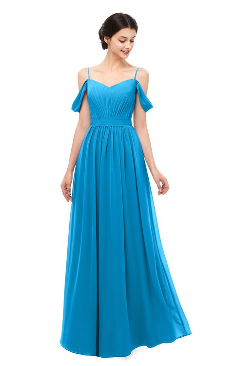 ColsBM Elwyn Cornflower Blue Bridesmaid Dresses - ColorsBridesmaid