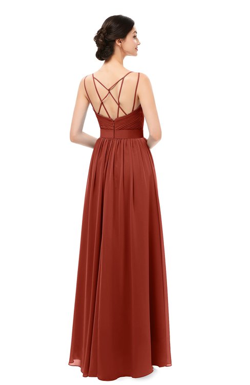 ColsBM Bryn Rust  Bridesmaid  Dresses  ColorsBridesmaid