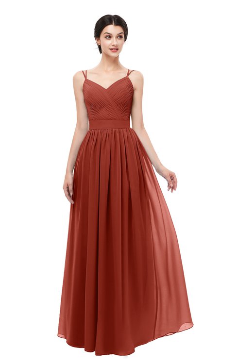 ColsBM Bryn Rust  Bridesmaid  Dresses  ColorsBridesmaid