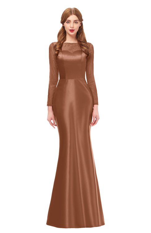 Cheap Bridesmaid Dresses Cinnamon color ...
