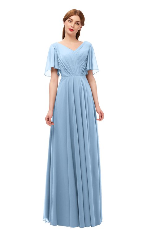 ColsBM Storm Dusty Blue Bridesmaid Dresses - ColorsBridesmaid