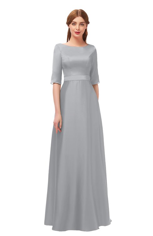 Ash Grey Embellished Halter Neck Gown. | Embellished gown, Western gown,  Gowns