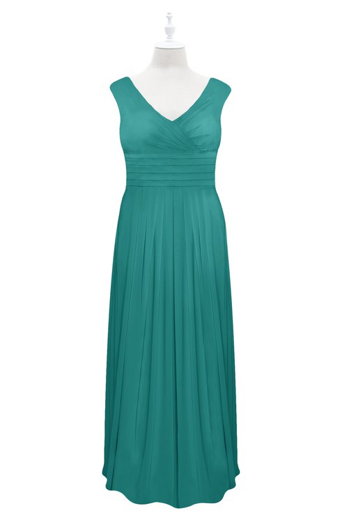 ColsBM Miya Emerald Green Plus Size Bridesmaid Dresses - ColorsBridesmaid