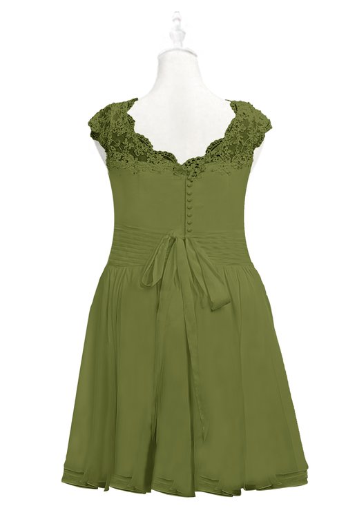 ColsBM Tenley Olive Green Plus Size Bridesmaid Dresses ColorsBridesmaid