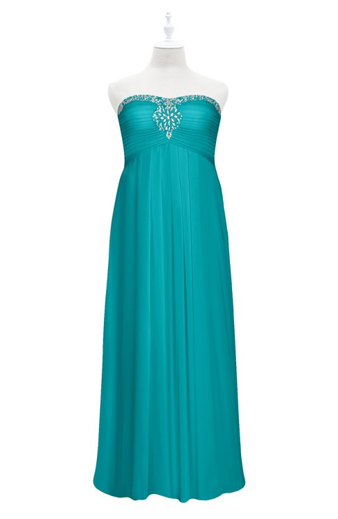 ColsBM Paris Teal  Plus  Size  Bridesmaid  Dresses  