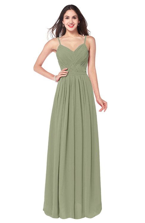 ColsBM Kinley Moss Green Bridesmaid Dresses - ColorsBridesmaid
