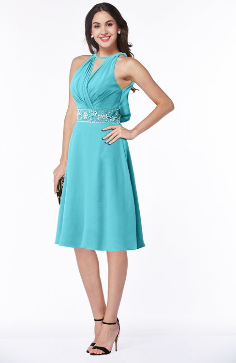 ColsBM Angelica Turquoise Bridesmaid Dresses - ColorsBridesmaid