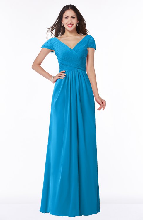ColsBM Evie Cornflower Blue Bridesmaid Dresses - ColorsBridesmaid