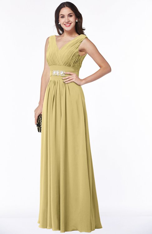 ColsBM Melina Gold Bridesmaid Dresses - ColorsBridesmaid