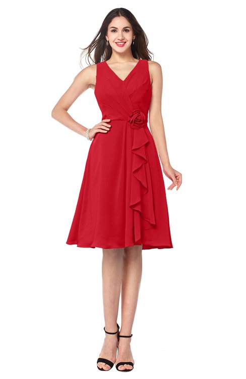 Red Bridesmaid Dresses, Cheap Red Gowns ...