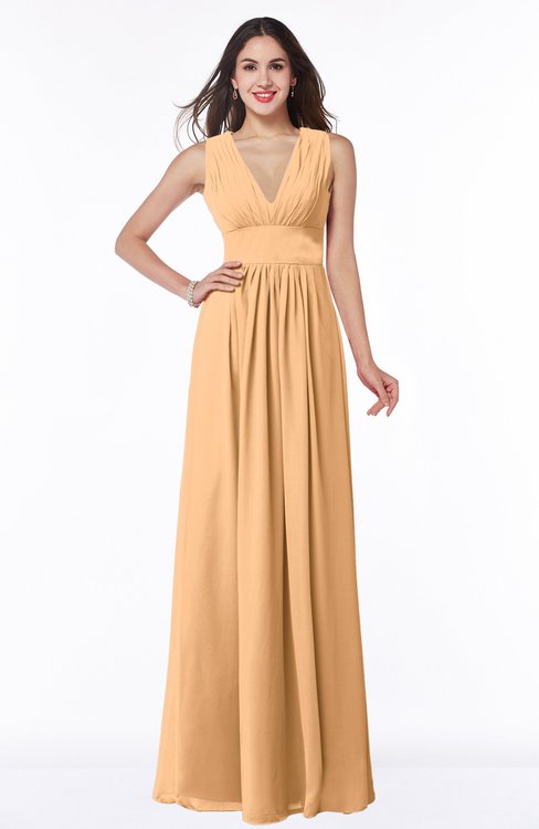 ColsBM Bonnie Apricot Bridesmaid Dresses - ColorsBridesmaid