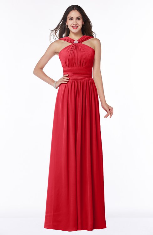 ColsBM Marie Red Bridesmaid Dresses - ColorsBridesmaid