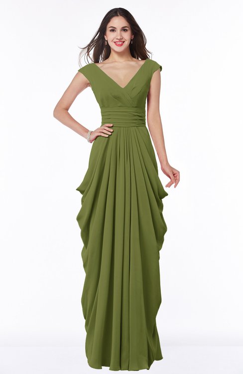 ColsBM Alice Olive Green Bridesmaid Dresses - ColorsBridesmaid
