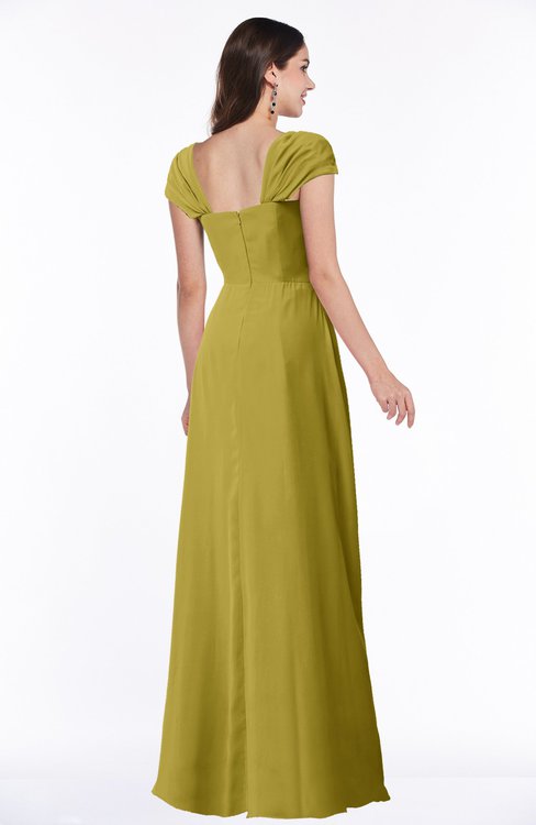 ColsBM Clare Golden Olive Bridesmaid Dresses - ColorsBridesmaid