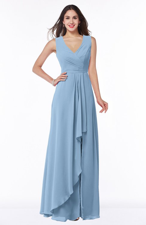 Dusty Blue Bridesmaid Dresses ☀ Gowns ...