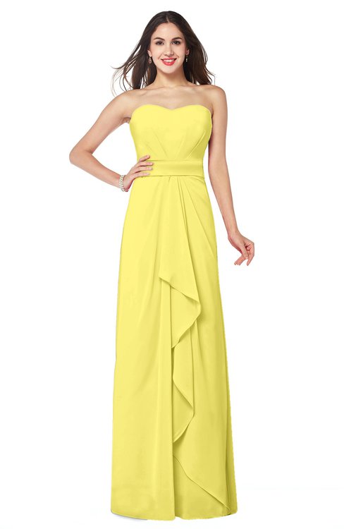 ColsBM Angelina Yellow Iris Bridesmaid Dresses - ColorsBridesmaid