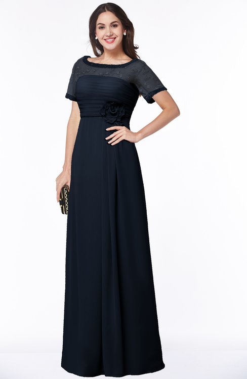 navy blue bridal dresses