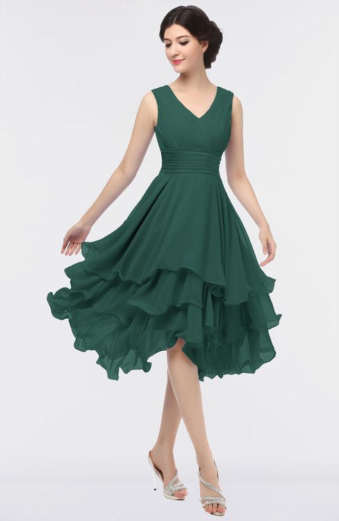 jade green dress