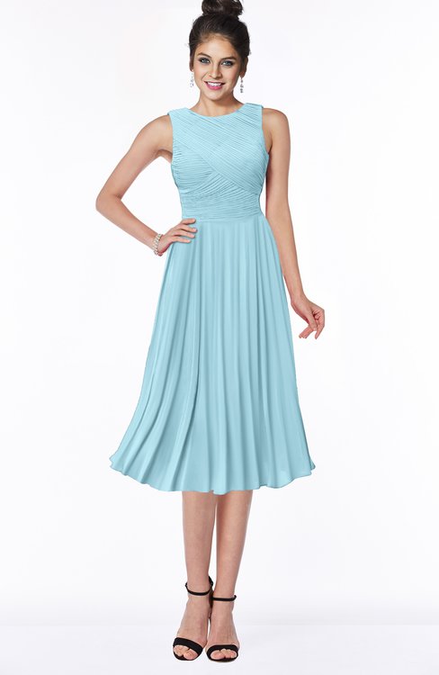 Blue Bridesmaid Dresses Aqua color ...