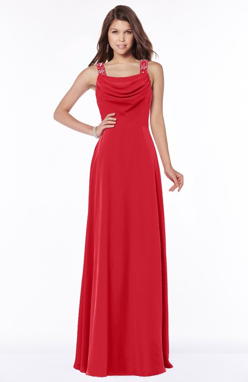 ColsBM Thea Red Bridesmaid Dresses - ColorsBridesmaid